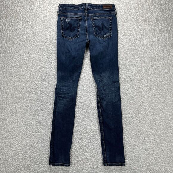 AG Adriano Goldschmied Jeans The Stilt Cigarette Leg Women’s 26R Distressed - Picture 5 of 15